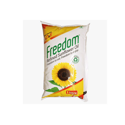 Freedom Refined Sunflower Oil.