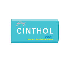 Cinthol cool menthol & active deo fragrance soap.