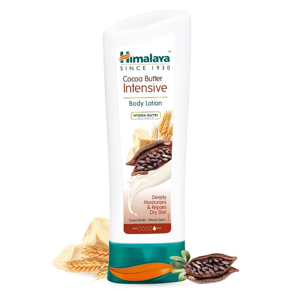 Himalaya Cocoa Butter Intensive Body Lotion.