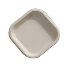 Eco friendly Disposable Plates - 7 inch Square.
