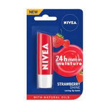 Nivea Fruity Shine Strawberry Lip Balm.