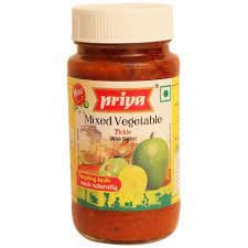 Priya Mixed Vegetable Pickle.