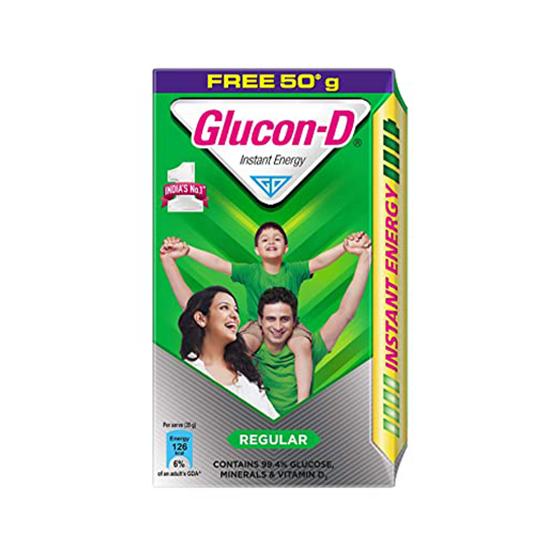 Glucon D Instant Energy Health Drink - Regular.
