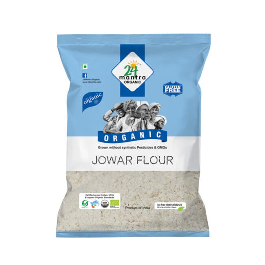 24 Mantra Organic Jowar Flour.