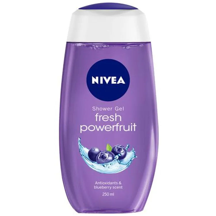 Nivea shower gel power fruit fresh bodywash.