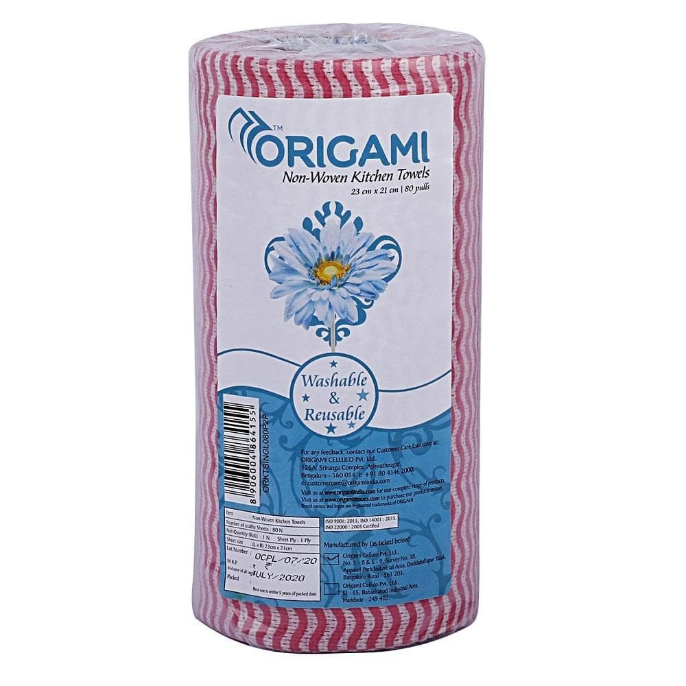 Origami Non-Woven Kitchen Towel.