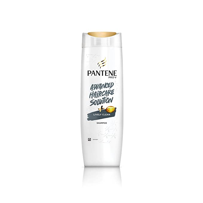 Pantene pro-v advanced haircare solution + lively clean shampoo.