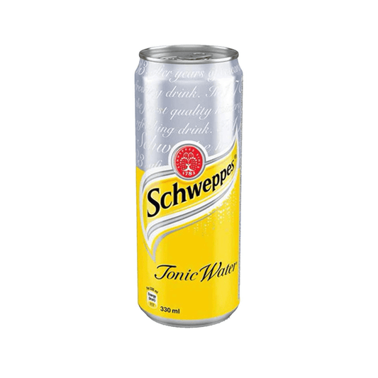 Schweppes Tonic Water.